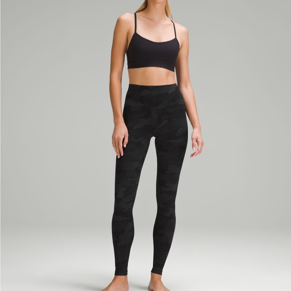 Lululemon Black Camo Align Leggings